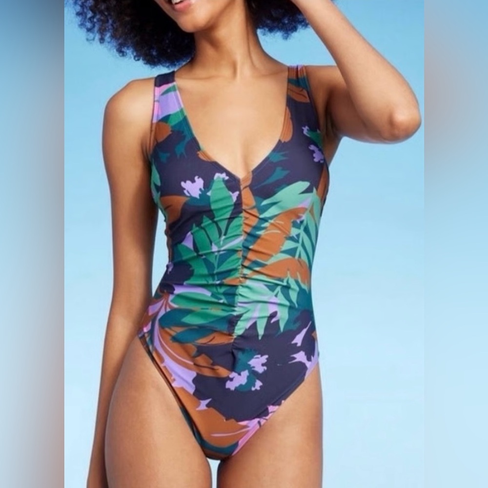 New Shade & Shore Multicolor Swimsuit